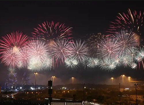 上栗县焰火晚会